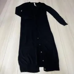 【美品】ムルーア　サマーニット長袖ロングカーディガン