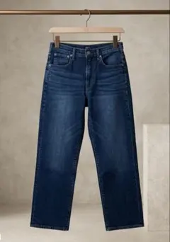 GAP デニムパンツ ワイドストレート クロップド丈 サイズ26のサムネイル
