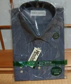 ANIECE HECHTER グレー ストライプ ワイシャツ