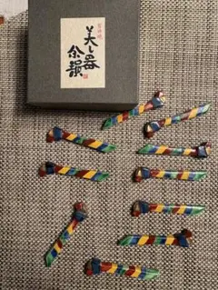 有田焼 美し器 金韻 箸置き10点のサムネイル