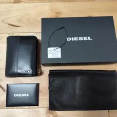 DIESEL ブラック 長財布 レザー