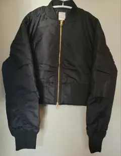 最終お値下げ☆Te chichi ブラック ショートブルゾン☆ジャケット