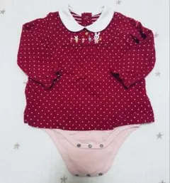 ミキハウス　うさこ　ロンパース　ブラウス　80サイズ