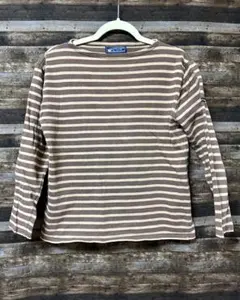 【4/10値下げ】【状態A】SAINTJAMESセントジェームスベージュ×茶