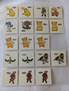 ⑱ポケモンパン デコキャラシール まとめ売り ▼第201弾