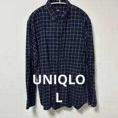 UNIQLO フランネルチェックシャツ