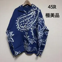 新品】45R ボタニカル柄 コットンパンツ 綿100％ サイズフリー 日本製 