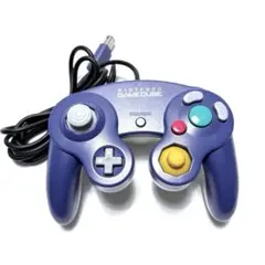 ゲームキューブ コントローラー バイオレット × クリア 中期型 任天堂 レア