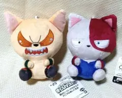 【送料込】僕のヒーローアカデミア　アニマルぬいぐるみバクドック/ショートキャット