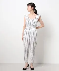 DURAS ドット柄オールインワンのサムネイル