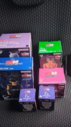 一番くじ　幽遊白書　A賞 C賞 E賞 F賞 ラストワン賞おまけ付き