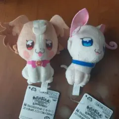 わんだふるぷりきゅあ　コロっとまんまる　プリフェイス　犬飼こむぎ 猫屋敷ゆき