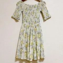 gelato piqueの花柄ルームウェアワンピース✿︎