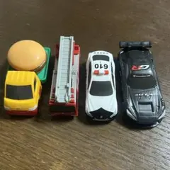 トミカ ハッピーセット ミニカー 全種4台