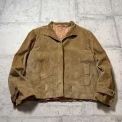 珍品◎NORM THOMPSONヴィンテージ60sスエードレザージャケット黄色