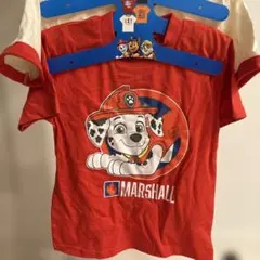 paw patrol キッズ　半袖Tシャツ　2枚セット　コストコ　100のサムネイル