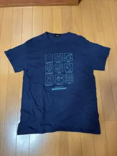 BEAMS モダンアート 猫 プリント Tシャツのサムネイル