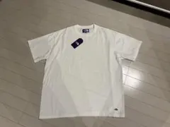 新品ザノースフェイスパープルレーベル半袖Tシャツ白XL