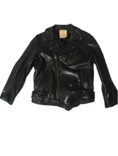 【美品】beautiful people ライダースジャケット 140 羊革 黒