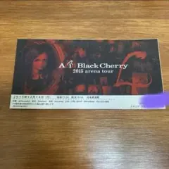 Acid Black Cherry L チケットの半券 33