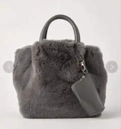 ユナイテッドアローズ★グリーンレーベルリラクシング★2wayファーバッグ