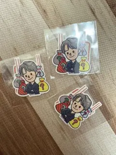 JO1 祭り 縁日　豆原一成　ステッカー