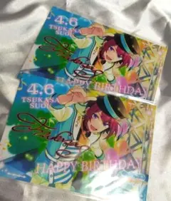 朱桜司 バースデーブロマイド アニカフェ あんさんぶるスターズ あんスタ