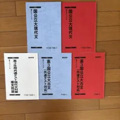 駿台 2023年 問題集　5冊セット