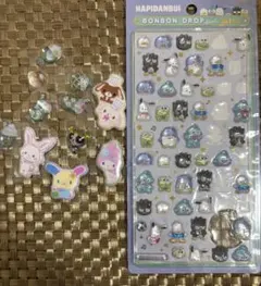 サンリオ ボンボンドロップシール ミニ はぴだんぶい おすそ分け おまけ付き