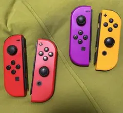 【ジャンク品】任天堂Switch ジョイコン4点セット+Switchケース