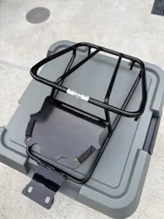 【値下げ】z125 pro KIJIMA リアキャリア ブラックのサムネイル