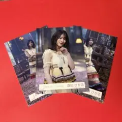 櫻坂46　森田ひかる　生写真　桜月　MV チュウ 座り ヒキ セミコン