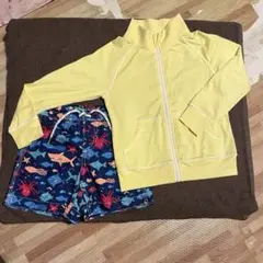 GAP kids 海パン　水着　イエローラッシュガード　男の子　100 セット