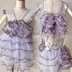 【新作】七五三 着物 ハンドメイド 女の子　被布 レース被布