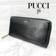 EMILIO PUCCI エミリオプッチ ラウンドファスナー 長財布 レザーのサムネイル