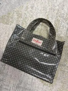 最終値下げCath Kidston ドット柄 ハンドバッグ グリーン