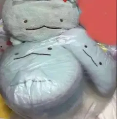 【新品】すみっコぐらし　とかげ3点セット　ぬいぐるみ大　マカロンクッション　他