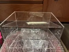 ほぼ未使用　無印良品　アクリル小物ラック　廃番レア希少品