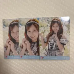 =LOVE イコラブ 大場花菜 生写真 3枚セット 恋、はじめました　歌唱衣装
