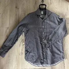 フィナモレ ネイビー リネンシャツ XL L M 43 42 41 40ビームス - メルカリ