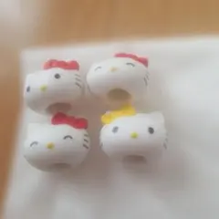 ハローキティ ビーズ 4個セット