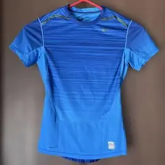 NIKE PRO COMBAT DRI-FIT Tシャツ(Mサイズ・ブルー)