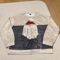 SHEIN サンタデザイン 長袖トレーナー