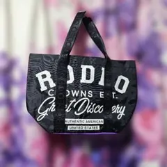 RODEO CROWNS ブラック トートバッグ