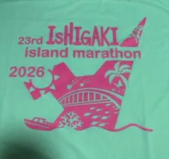 [신품미개봉] 이시가키지마 마라톤 2026 티셔츠 L사이즈