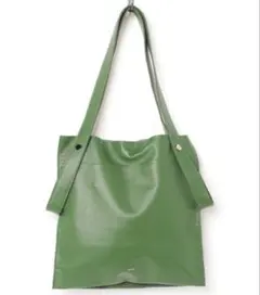 【美品】BEAURE Ray BEAMS 別注　2WAY トートバッグ グリーンのサムネイル