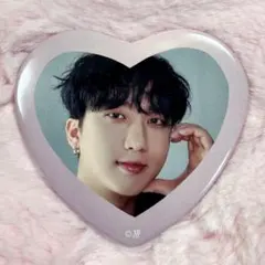 We STAY together ランダム缶バッチ　チャンビン　ハート型