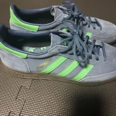 adidas SPEZIAL スニーカー グレー×グリーンのサムネイル