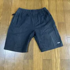 90s Stussy 紺タグショートパンツ ブラック Lサイズ紐なしのサムネイル