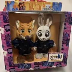 ズートピア2 スタンディーズ ニック ジュディ　新品　警察官　ポリス　箱なし